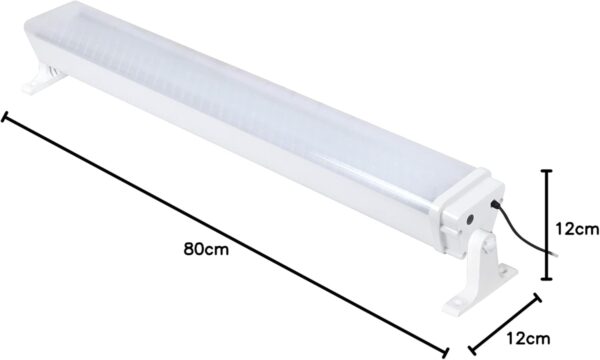 60W Réglette solaire all-in-two